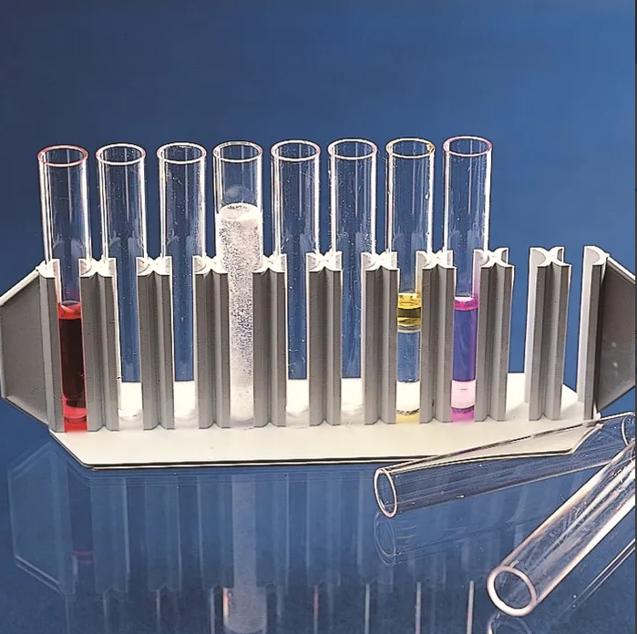 TEST TUBE RACKS PP, 8 place,  KAR135