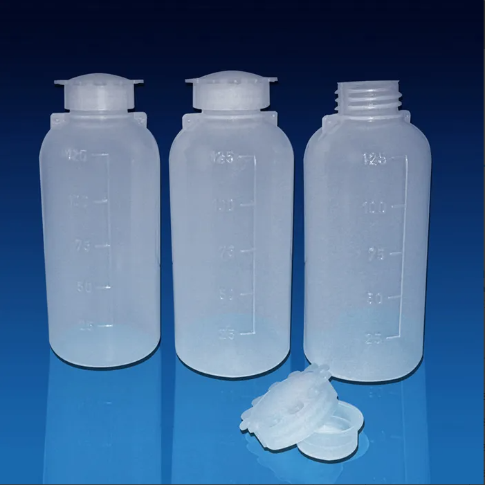 GRADUATED NARROW NECK BOTTLES PE 250 ml  KAR323
