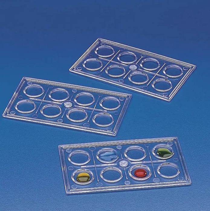 COLORIMETRIC CELL TRAY PS 8 place  KAR357