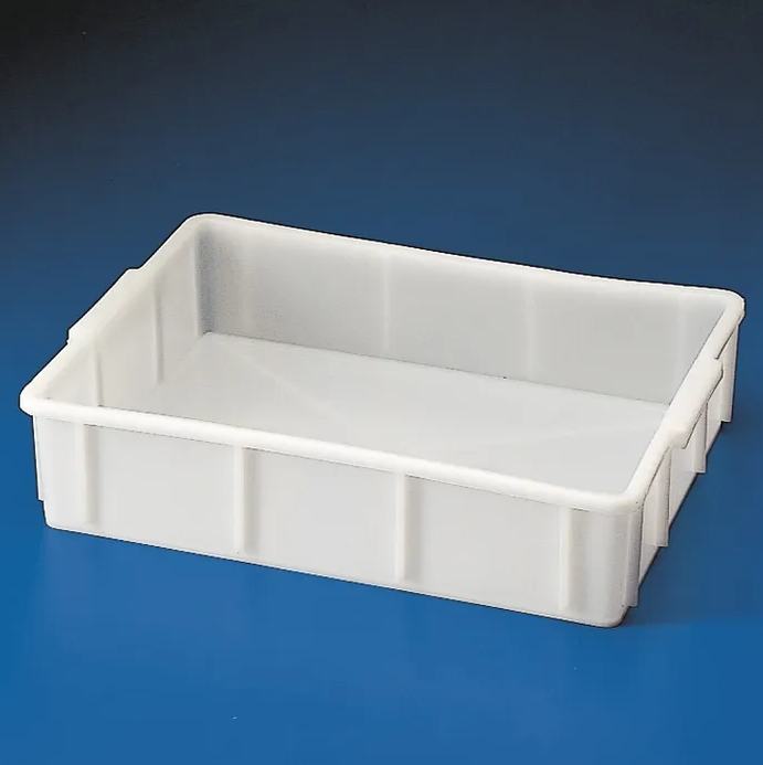 TRAYS White - DEEP - STACKABLE (HDPE)  10 lt KAR542