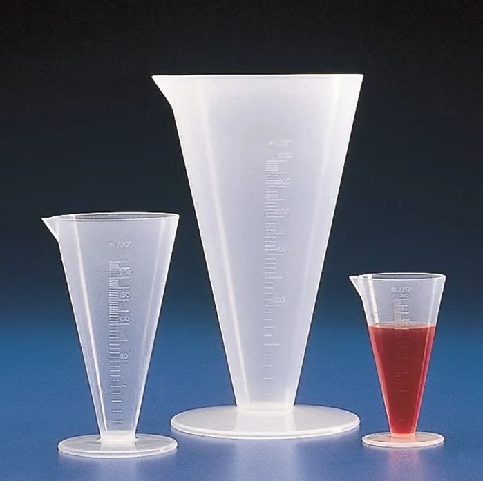 GRADUATED CONICAL MEASURES PP 250 ml KAR423