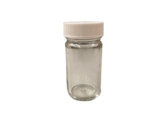 Picture of 30ml Clear Tall Straight PTFE cap