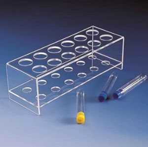 Picture of TEST TUBE RACK PMMA 12 place KAR890