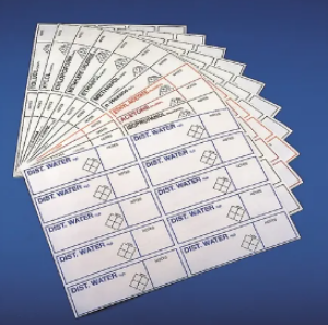 Picture of Safety IDENTIFICATION LABELS * Blue Print * KAR5010