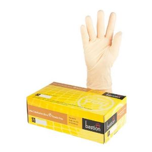 Picture of Latex Gloves Large Bastion L322PF-L-BAS