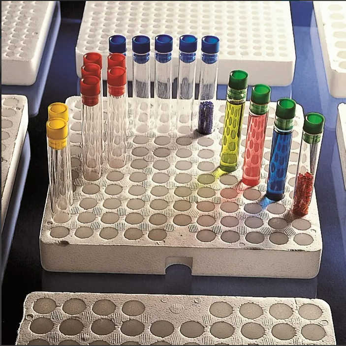 TEST TUBE TRAYS Expanded PS 119 place KAR1177