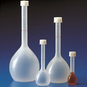 VOLUMETRIC FLASKS PP 100 ml WITH SCREW CAP KAR1432
