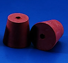 CONICAL STOPPERS Red Rubber 26 x 19 mm dia. KAR3827