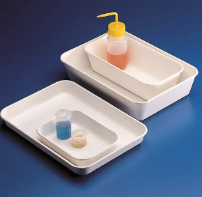 TRAYS White ABS 254x254x21 mm KAR5704