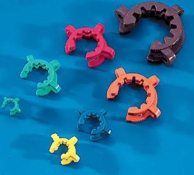 Glass Joint CLAMPING CLIPS POM 10/19 * Black * KAR31019