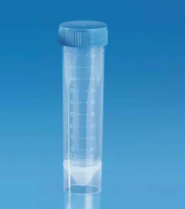 Picture of GRADUATED CONICAL TEST TUBE PP 50 ml PKT100 KAR84004