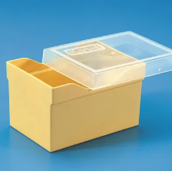 Empty TIP BOX + Over LID PP Yellow KAR9756/06