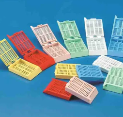 TISSUE EMBEDDING CASSETTES * Green * PKT500 KAR2921/12