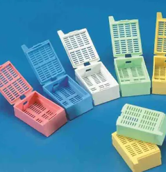 TISSUE EMBEDDING CASSETTES * Yellow * PKT100 KAR2925/06