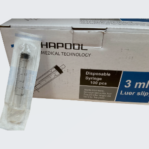 Picture of 3ml Luer slip sterile syringe MSS3P03LS