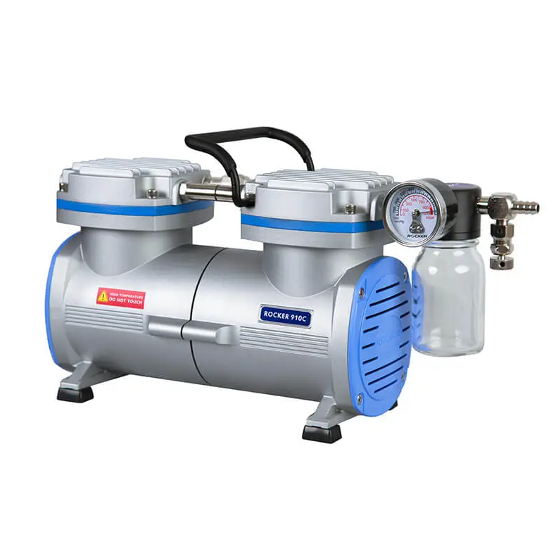 Rocker 910C, PTFE Coated Chemical Resistant Vacuum Pump, AC220V, 50Hz with EU plug, 189910-22