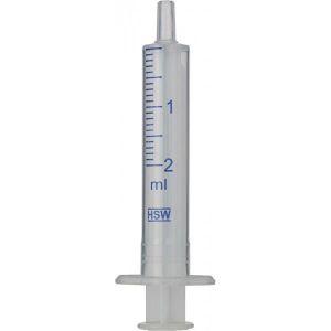 Picture of Disposable syringe, Luer tip,  2 mL 729100