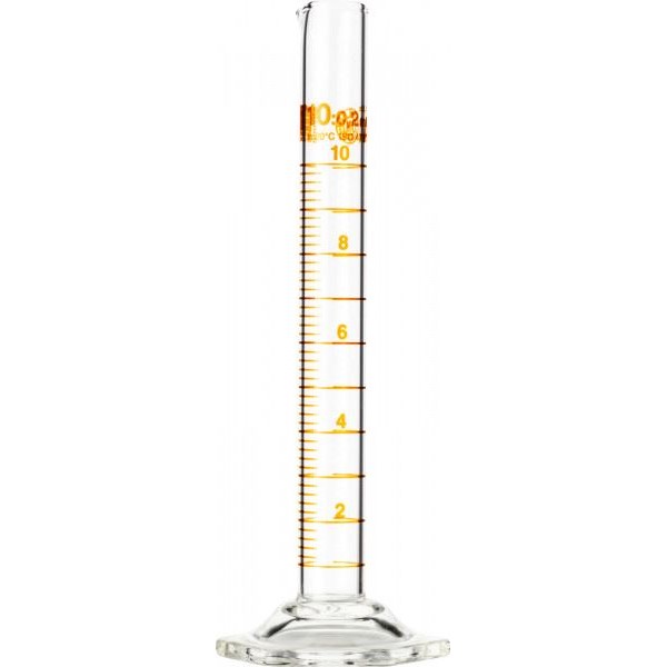 Measuring cylind. (glass) 10mL
