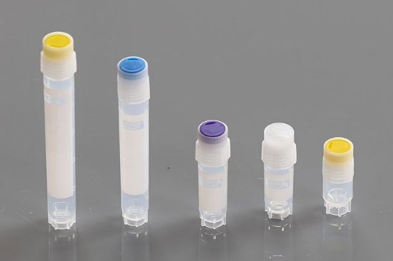Picture of 4.0 mL Cryogenic Vial, Self-Standing, External Thread, Sterile, 250 pcs/case, 608401