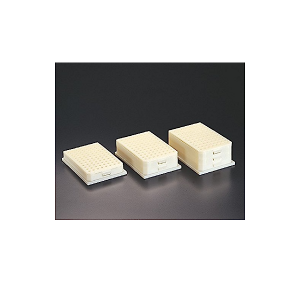 Picture of 1.0mL MTP System Topas Plate with PTFE/Silicone/PTFE Liner, Cover & Polypropylene 9x30mm Conical Vials 9910PLC-812T