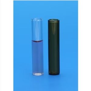 Picture of 1.0mL Amber Shell Vial, 8x40mm, Requires Snap Plug 4100-840A