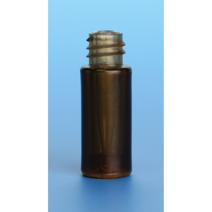 100µL Glass/Amber Plastic (Glastic) Limited Volume Vial, 12x32mm, 8-425mm Thread 30108G-1232A