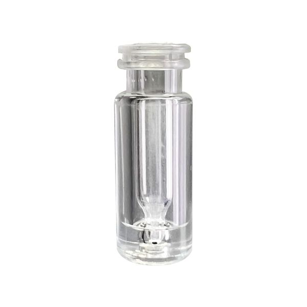 100µL to 300µL Glass/Clear Plastic (Glastic) Limited Volume Vial, 12x32mm, 11mm Crimp/Snap Ring™ 30111G-1232