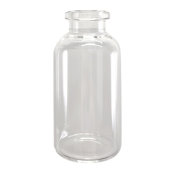 27mL Clear Headspace Vial, 30x60mm (for Shimadzu), Flat Bottom, 20mm Beveled Crimp Top 327020-3060