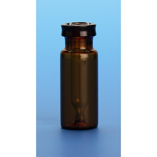300µL Clear Interlocked™ Vial/Insert Snap Seal™, 12x32mm, 11mm Crimp with White Marking Spot [Patented] 3211SSM-1232