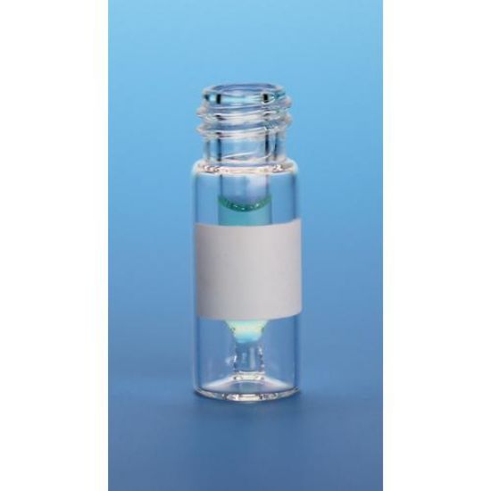 Picture of 300µL Clear Interlocked™ Vial/Insert, 12x32mm, 10-425mm Thread with White Marking Spot 30210M-1232