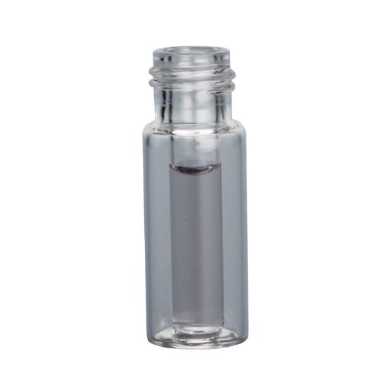 Picture of 350µL Clear R.A.M.™ Interlocked™ Vial/Flat Bottom Insert, 12x32mm, 9mm Thread 30209FB-1232