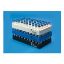 Picture of 50 Position White Polypropylene Stackable Rack for 12mm Vials and Tubes, Autoclavable 9750-12W