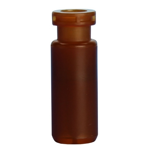 500µL Amber Polypropylene Limited Volume Vial, 12x32mm, 11mm Crimp/Snap Ring™ 30511P-1232A