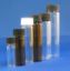 Picture of 6 Dram, Amber 23x85mm Vial, 20-400mm Thread, Black Polypropylene Solid Top Cap, PTFE/F217 Lined 824020-2385A