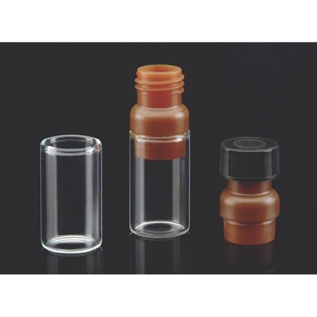 9mm Thread Amber Polyethylene Vista Vial™ Top 31509PE-12A