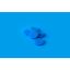 Picture of 9.5mm (3/8") Diameter HT-X High Temp Low Bleed Blue Silicone GC Septa, Long Life - 200 Injections, Max Temp 350°C 606HTX-9.5