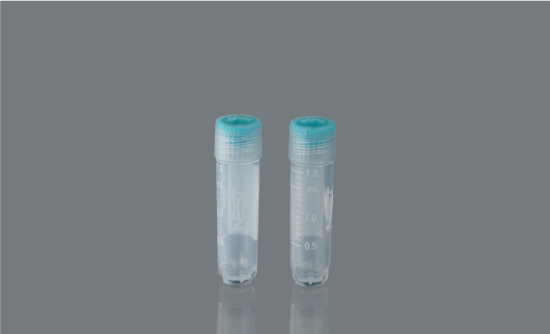 Picture of 1.0 mL Cryogenic Vial, Self-Standing, External Thread, Sterile, 500 pcs/case, 618901