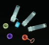 Picture of Green, External Thread,  Hinged Cap with Sealing Ring, Sterile, 500/pk, 2000/cs, 633961G