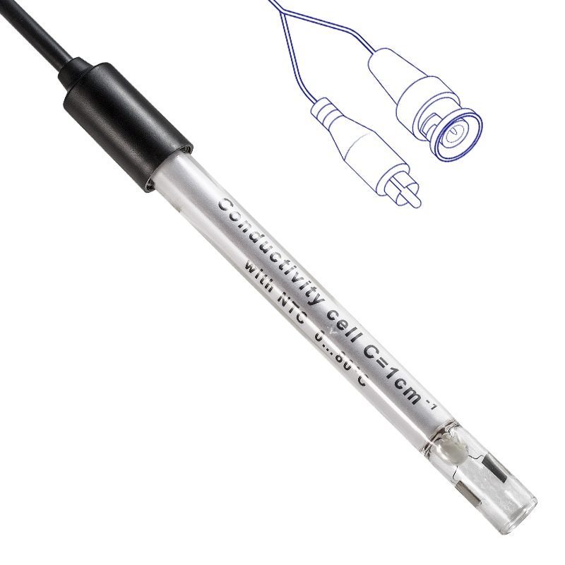 VPT 1 Cond. Cell C=1 with ATC, glass body, cable lenght 1 mt BNC/Cinch 50003352