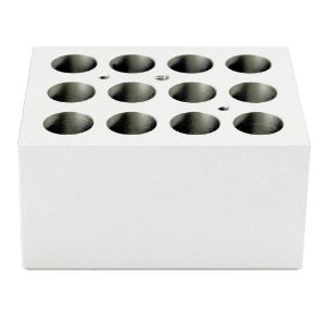 Picture of Heating block, used for 5mL tubes, 12 holes-H , Accessories of Dry Bath HB105-S1/S2&HB150-S1/S2,  18900463