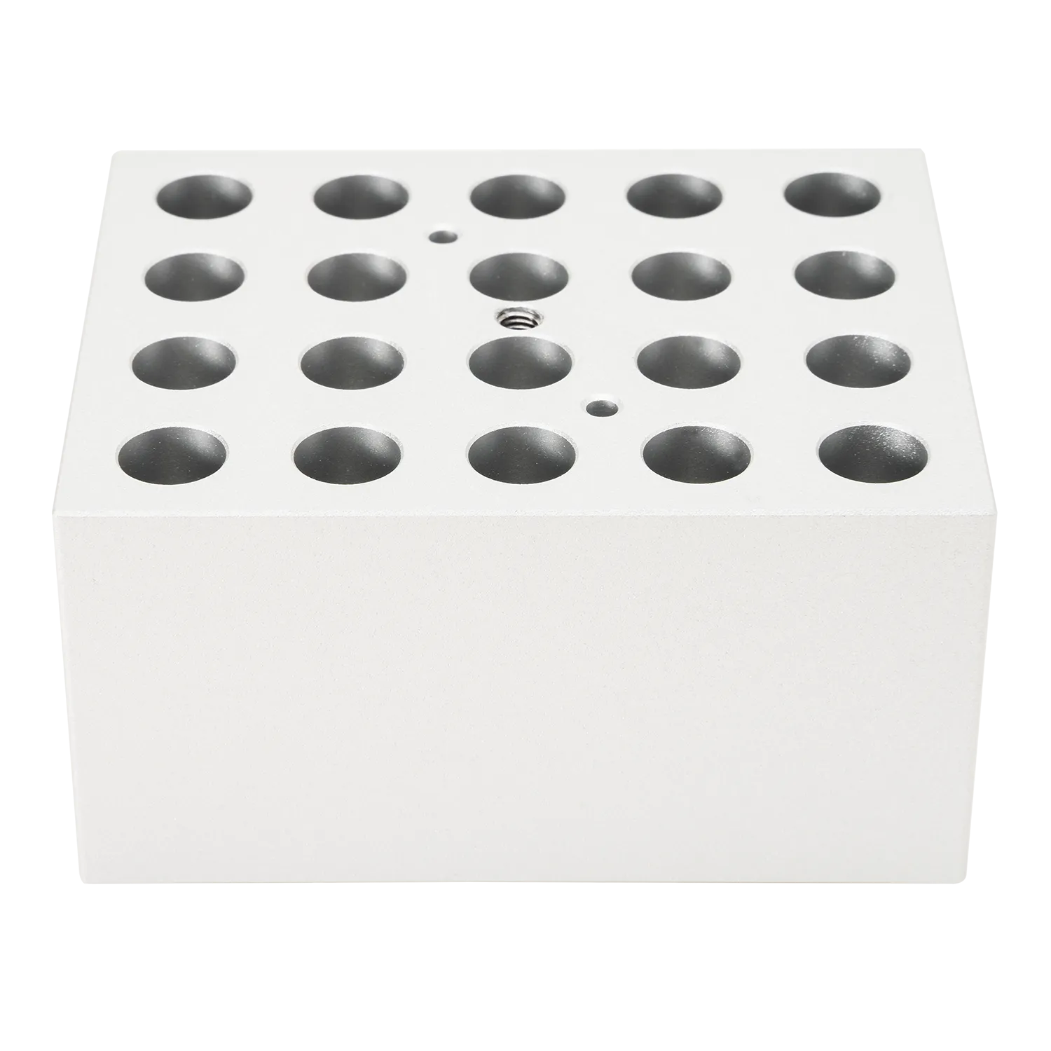 Heating block, used for 1.5mL tubes, 20 holes,  Accessories of Dry Bath HB105-S1/S2&HB150-S1/S2,  18900461
