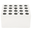 Picture of Heating block, used for 2mL tubes, 20 holes , Accessories of Dry Bath HB105-S1/S2&HB150-S1/S2, 18900462