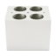 Picture of Heating block, used for 50mL tubes, 4 holes-H,  Accessories of Dry Bath HB105-S1/S2&HB150-S1/S2,  18900465