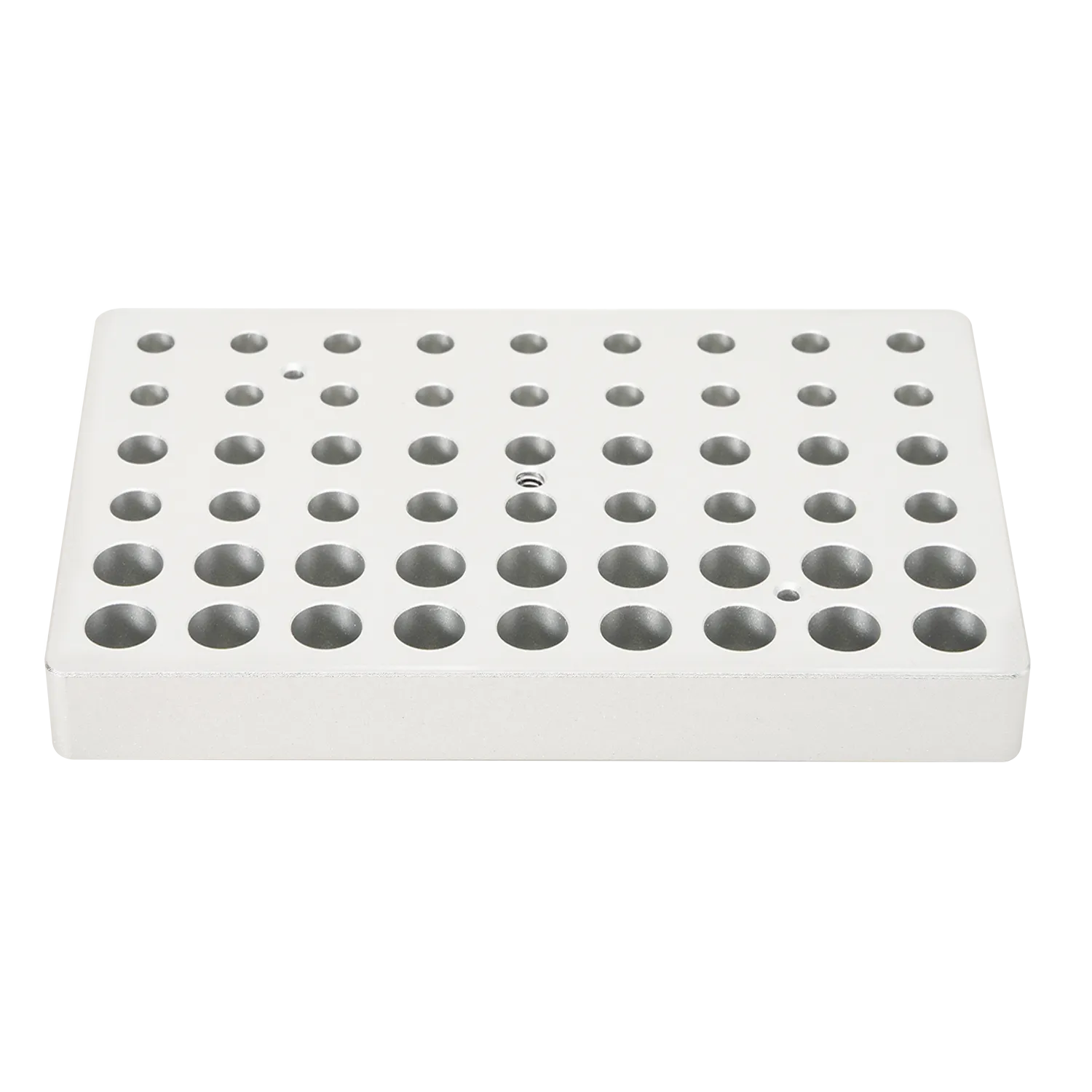 Heating block, used for 0.2mL, 0.5mL and 1.5/2mL tubes , 18 holes each volume (thin),Accessories of Dry BathHB120-S,  18900278