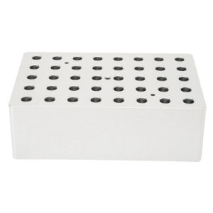 Picture of Heating block, used for 0.5mL tubes, 40 holes, Accessories of Dry BathHB120-S,  18900219