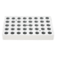 Picture of Heating block, used for 1.5mL tubes, 40 holes (thin), Accessories of Dry BathHB120-S,  18900276