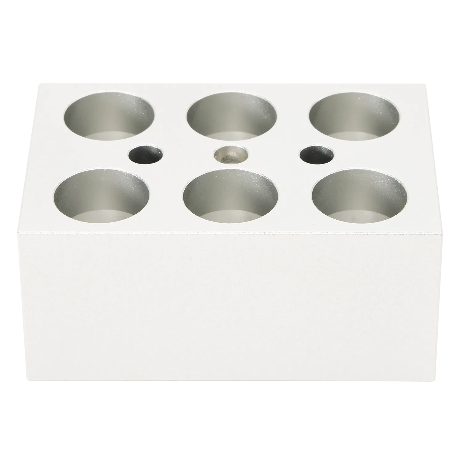Heating block, used for 5mL tubes, 6 holes , Accessories of Mini dry bath 18900417