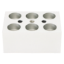 Picture of Heating block, used for 5mL tubes, 6 holes , Accessories of Mini dry bath 18900417