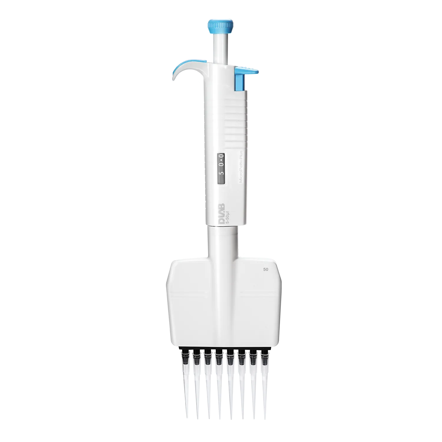MicroPette Plus Multi-channel, Eight-channel Adjustable Volume,Volume 0.5-10μl, 7030303004