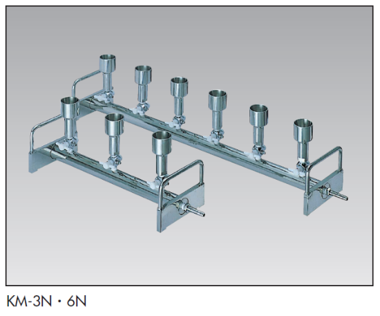Picture of KM-3N HYDROLAB MANIFOLD Stainless Steel Vacuum Manifolds, KM-3N